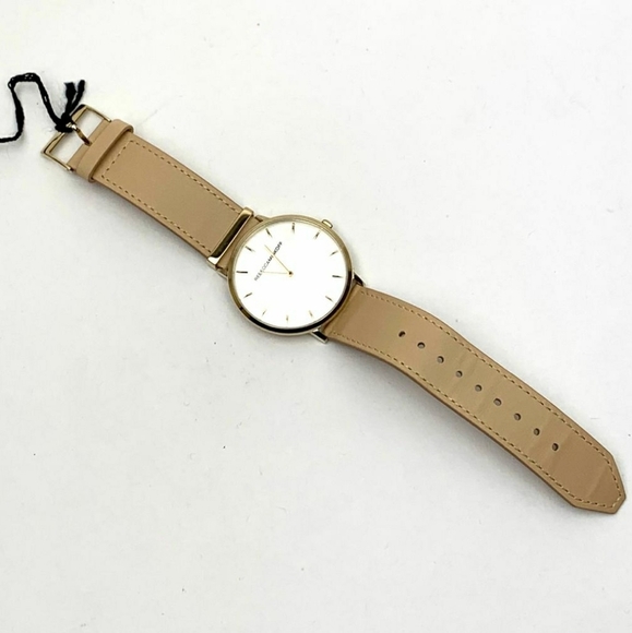 REBECCA MINKOFF  Major Leather Strap Watch - Picture 3 of 11